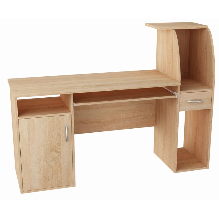 Birou Meble, B3SONOMA, PAL, 112x150x50 cm