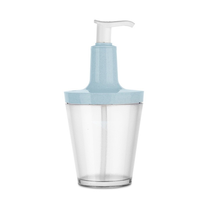 Distribuitor de sapun lichid FLOW, KOZIOL - albastru reciclat