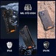 OUKITEL WP32 Pro kártyafüggetlen mobiltelefon, 12 GB + 128 GB / 1 TB bővíthető, 20 MP-es kamera, Android 14 okostelefon, 6.0" HD, 6300 mAh-s akkumulátor, Dual SIM 4G mobiltelefon, IP68, GPS, OTG, NFC, Wi-Fi, zöld