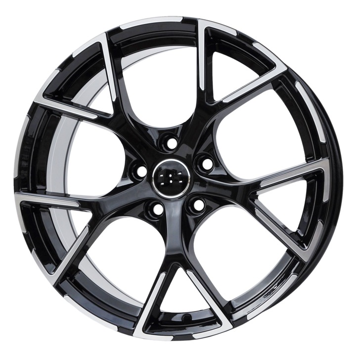 Set 4 jante aliaj PDW, 3S5997, 20x9 inch, 5x112, ET30, MB - lustruit + negru