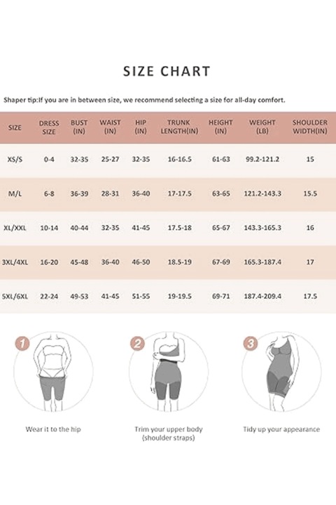 Body modelator pentru talie, abdomen si posterior, FeelinGirl, maro, Maro