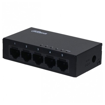 Switch Dahua DH-PFS3005-5GT, 5 Porturi Gigabit