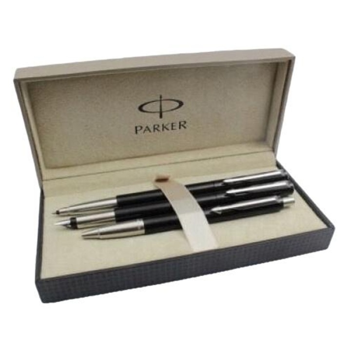 Комплект средства за писане Parker Vector, химикал, писалка, молив, в подаръчна кутия