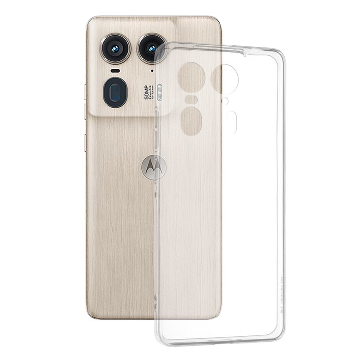 Кейс за Motorola Edge 50 Fusion - Clear Silicone - Прозрачен