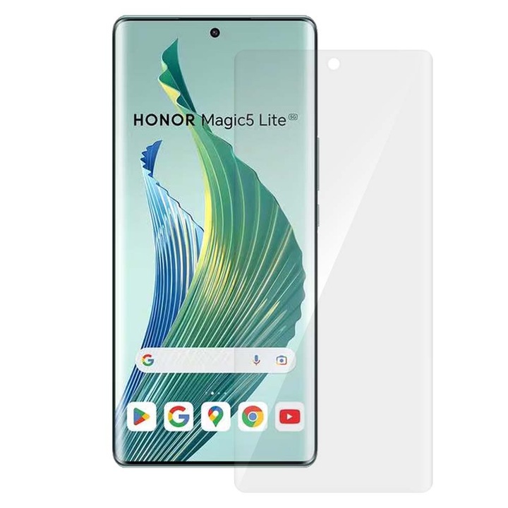 SILKASE fólia Honor Magic5 Lite-hoz, képernyővédő, megújuló szilikon