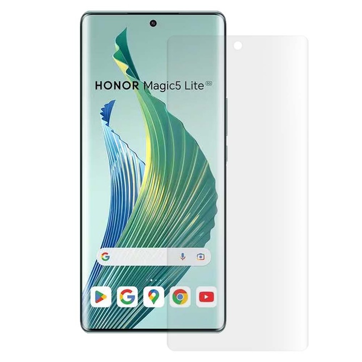 SILKASE matt fólia Honor Magic5 Lite-hoz, képernyővédő, szilikon