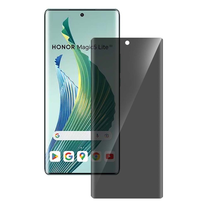 SILKASE adatvédelmi fólia Honor Magic5 Lite-hoz, képernyővédő, szilikon