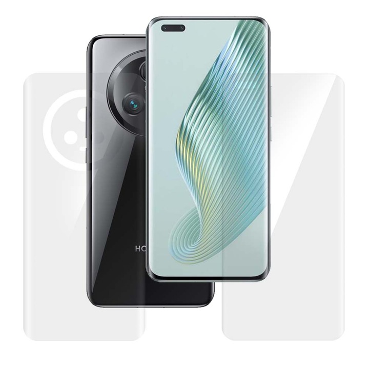 Комплект 2 фолиа SILKASE за Honor Magic5 Pro, защита на телефона, възобновяем силикон
