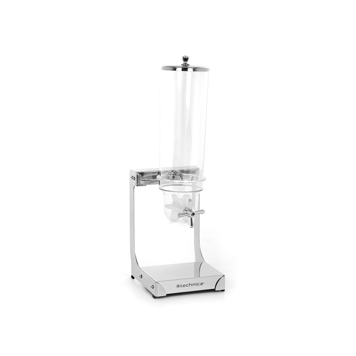 TECHNICA Silver Line gabonadagoló, inox, 3l
