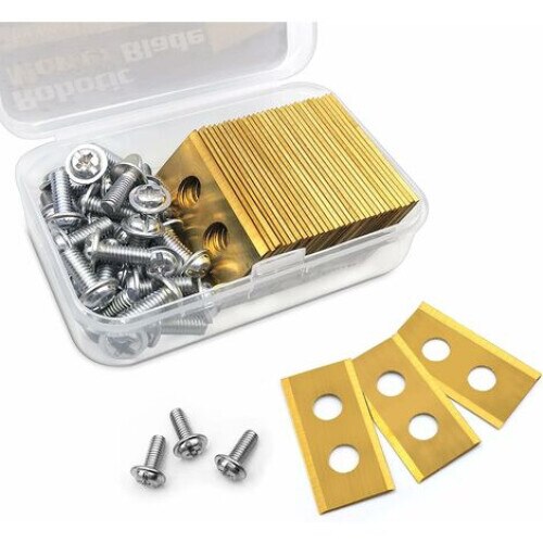 Set 30 bucati lame robot tuns gazon, compatibile Worx/LandXcape