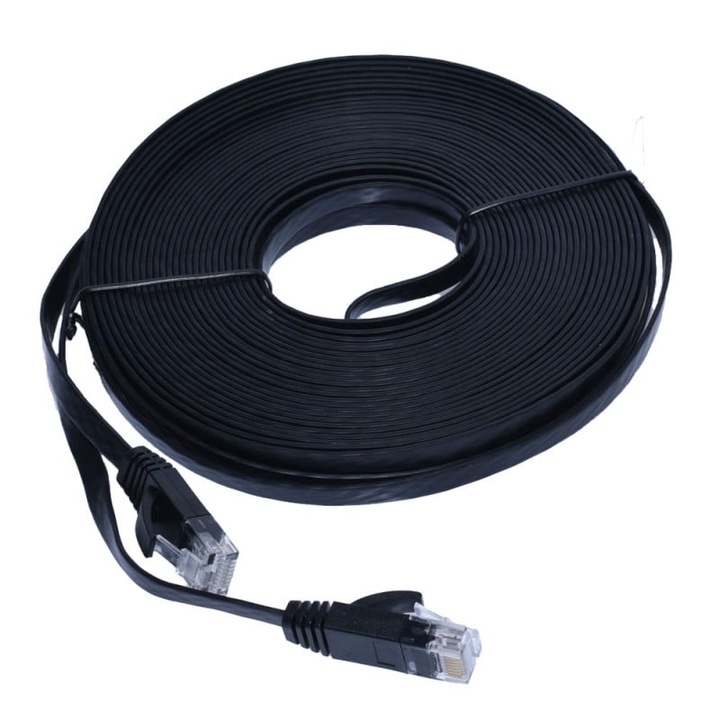 Lapos Gigabit UTP CAT6 kábel 30m