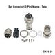 Set Conector Incarcator GX 3 Pini, Tip Aviator, (mama-tata GX16)