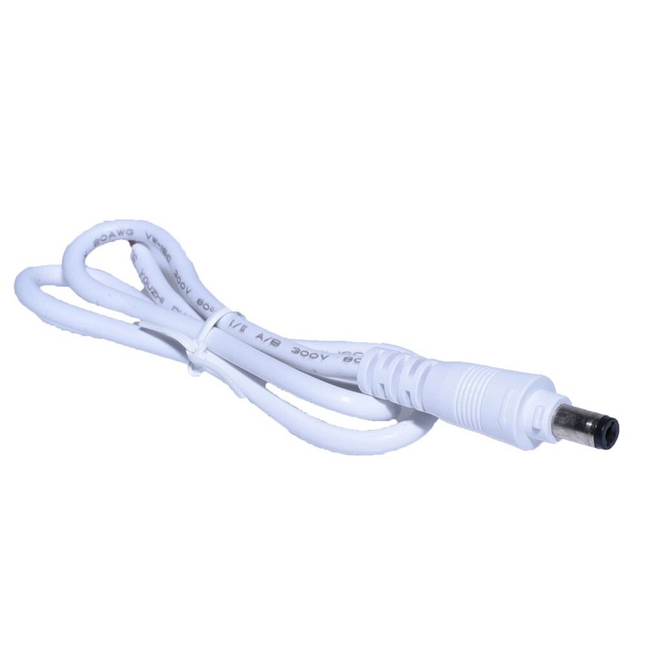 Cablu DC 2,1mm cu Blocare, Mama-Tata