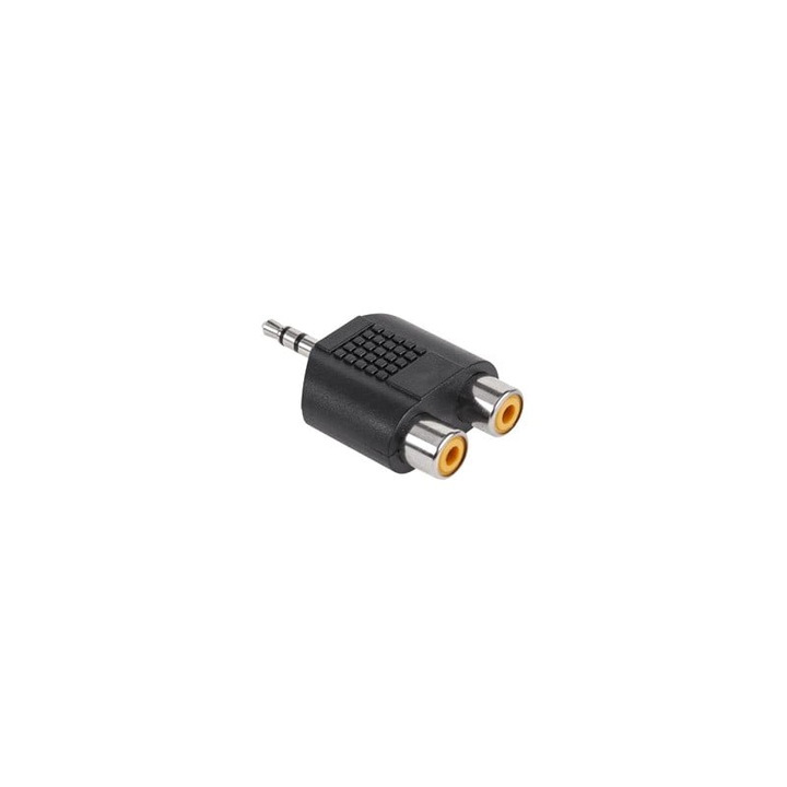 Adapter JAC 3, 5 Male ST - 2 X RCA Female