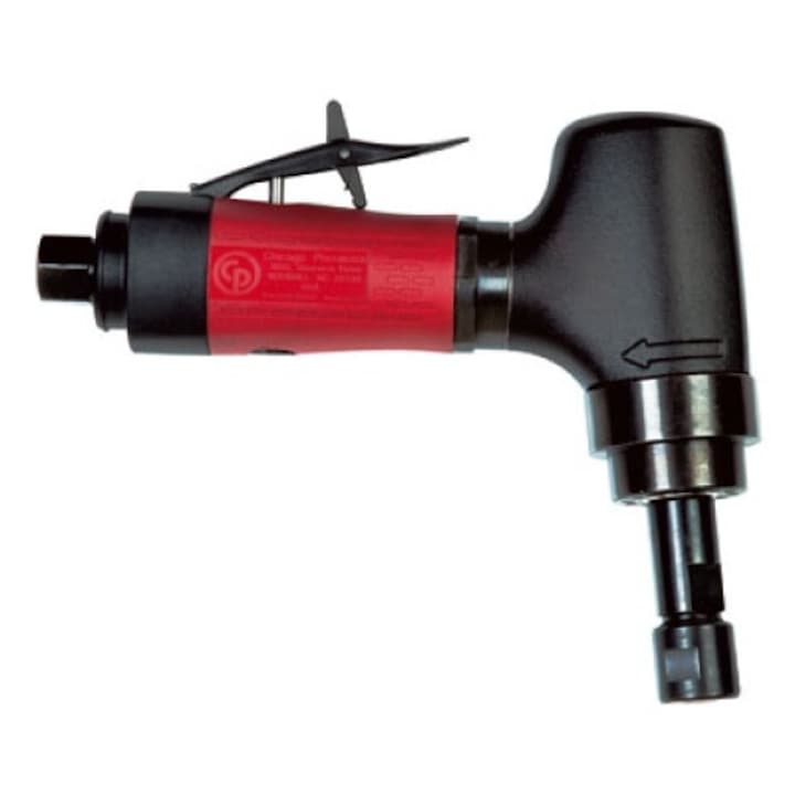 Masina de polizat pneumatica, tip pistol, dimensiune mandrina 1/4", priza aer 1/4", putere 500W, Chicago Pneumatic CP3030-520R