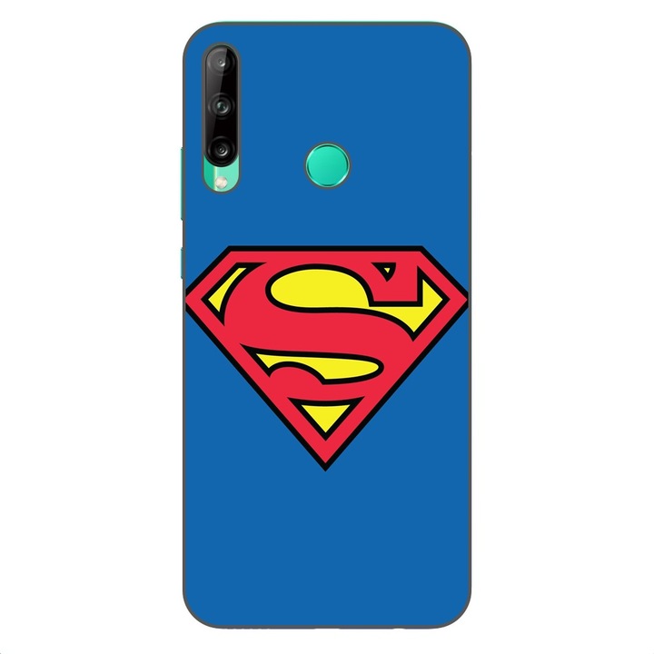 Husa compatibila cu Huawei Y7P Silicon Gel Tpu Model Superman