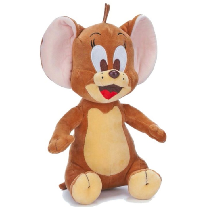 Плюшена играчка Том и Джери, Play by Play, Jerry, 26x15x14см