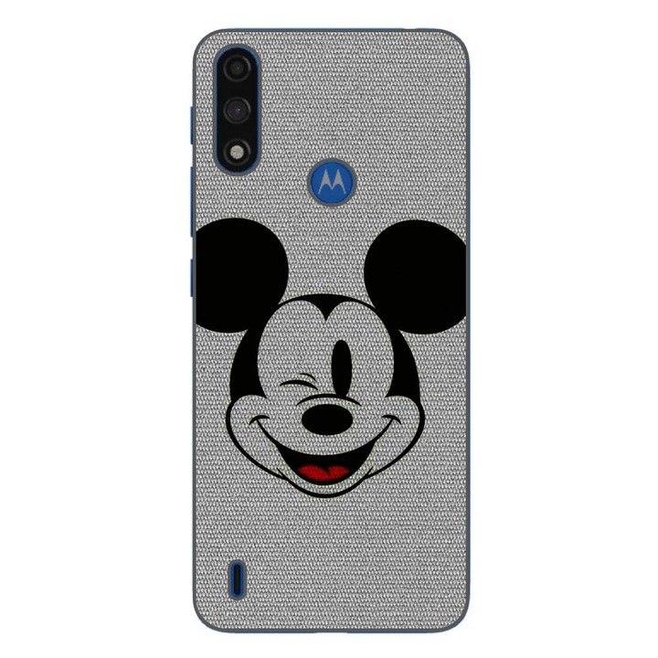 Husa compatibila cu Motorola Moto E7 Power Silicon Gel Tpu Model Mickey