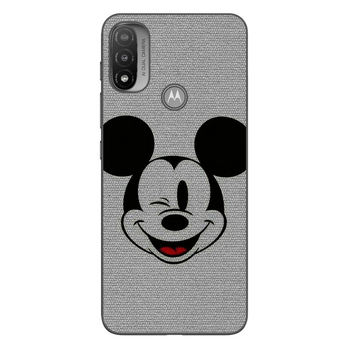 Husa compatibila cu Motorola Moto E20 Silicon Gel Tpu Model Mickey