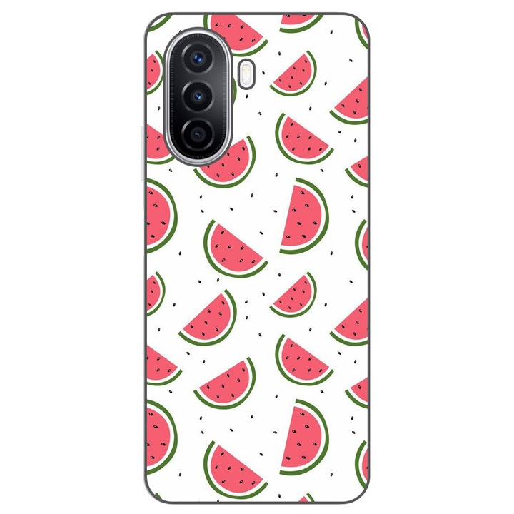 Husa compatibila cu Huawei Nova Y70 Silicon Gel Tpu Model Watermelons Pattern