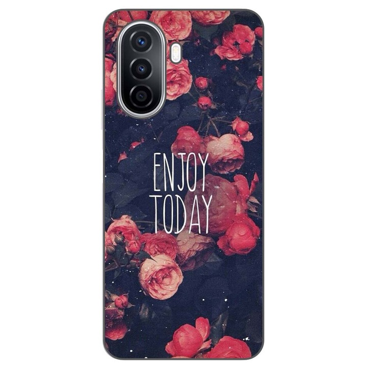 Husa compatibila cu Huawei Nova Y70 Silicon Gel Tpu Model Enjoy Today
