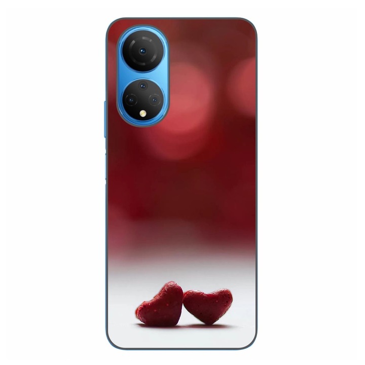 Husa compatibila cu Honor X7 Silicon Gel Tpu Model Little Hearts