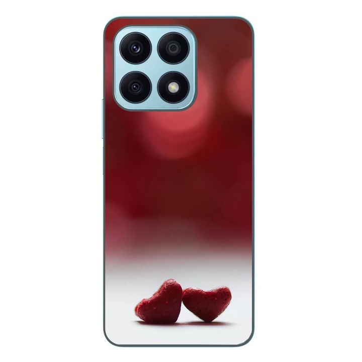 Husa compatibila cu Honor X8a Silicon Gel Tpu Model Little Hearts