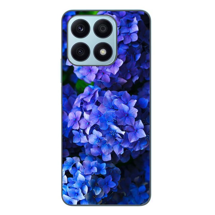 Husa compatibila cu Honor X8a Silicon Gel Tpu Model Hortensii