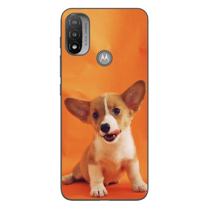 Husa compatibila cu Motorola Moto E20 Silicon Gel Tpu Model Catelus
