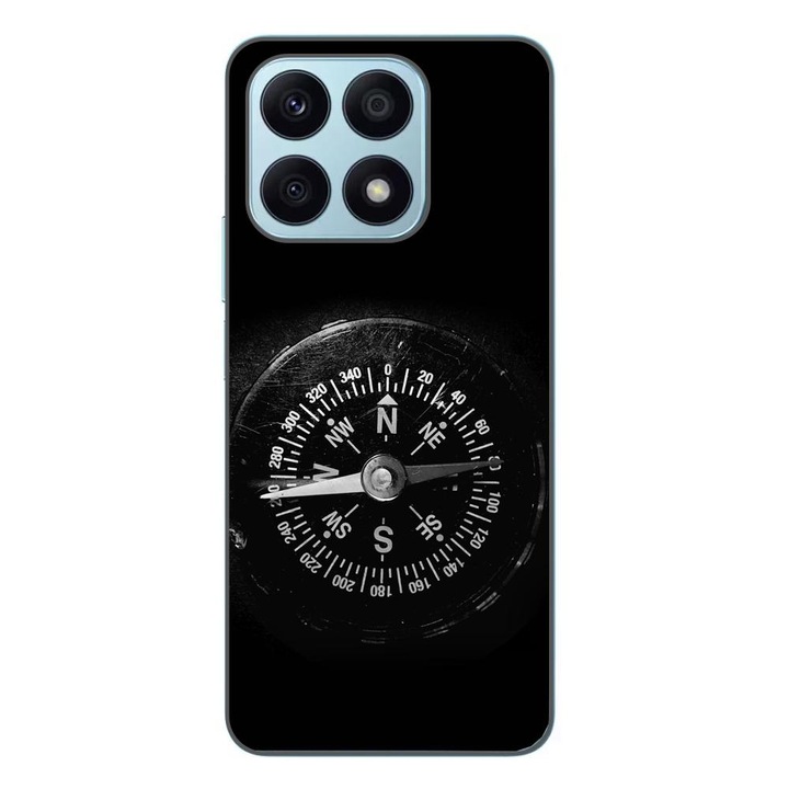 Husa compatibila cu Honor X8a Silicon Gel Tpu Model Busola Vintage