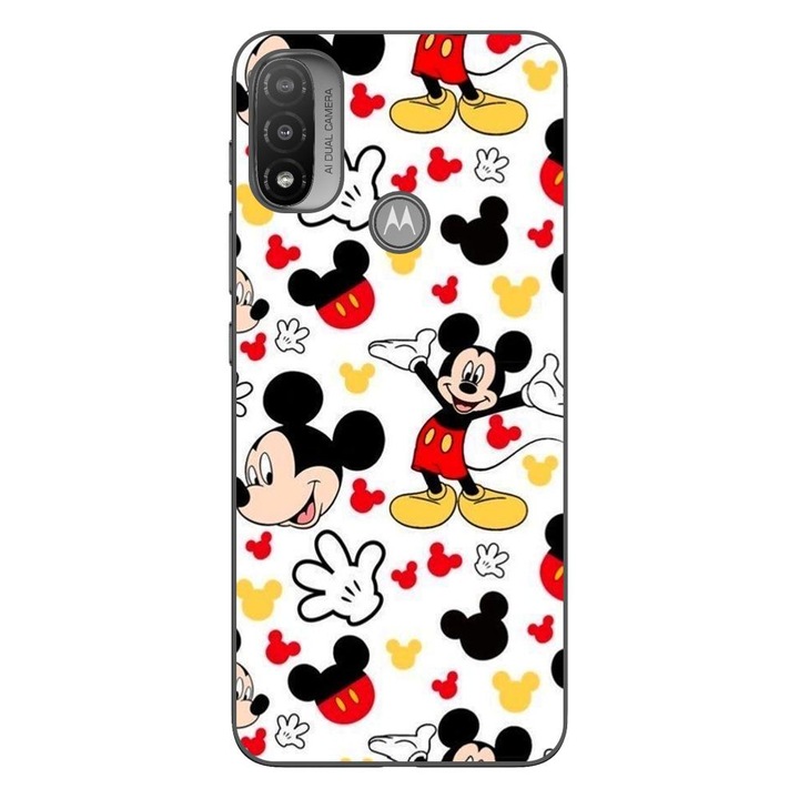 Husa compatibila cu Motorola Moto E20 Silicon Gel Tpu Model Mickey Cool Pattern
