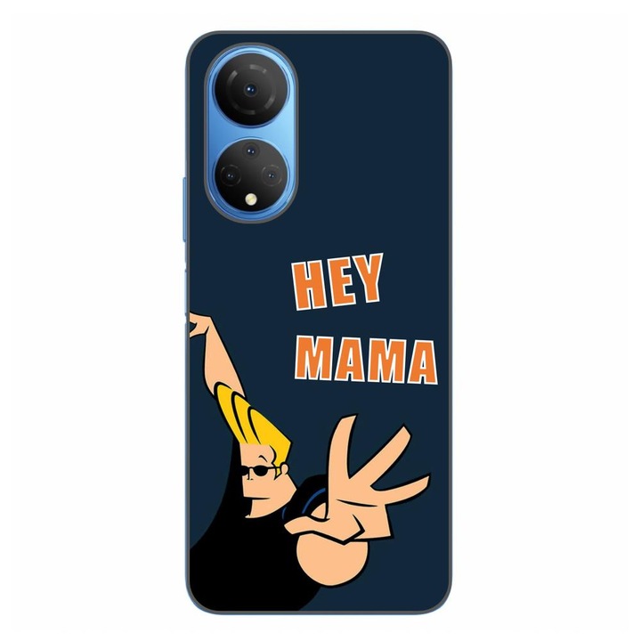 Husa compatibila cu Honor X7 Silicon Gel Tpu Model Mesaj Hey Mama