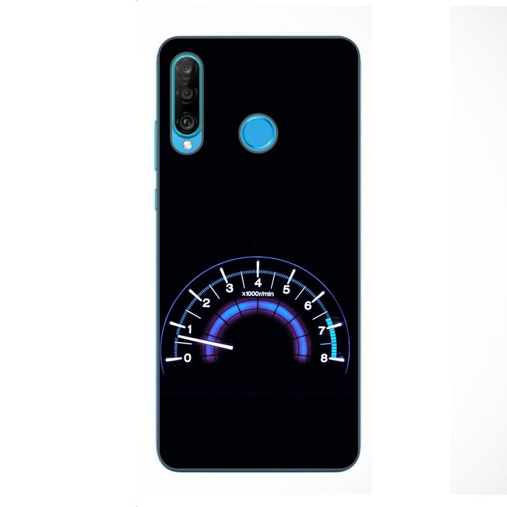 Husa compatibila cu Huawei P30 Lite Silicon Gel Tpu Model Turometru
