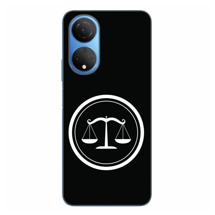 Husa compatibila cu Honor X7 Silicon Gel Tpu Model Balanta Dreptatii