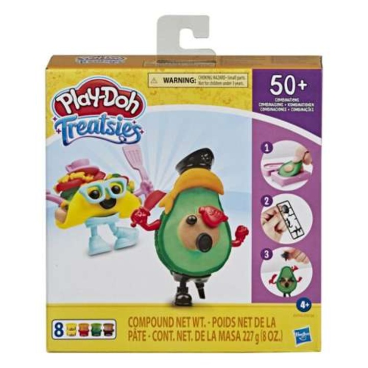 Gyurma Play-Doh Treatsies, Hasbro, Multicolor, 4 év+