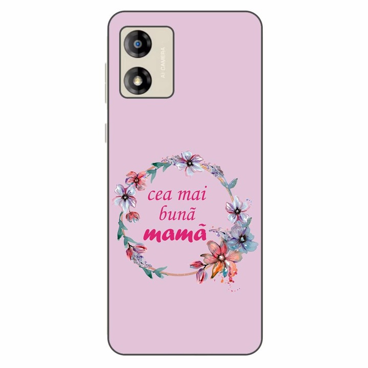 Telefontok, kompatibilis Motorola Moto E13 szilikon gél Modell Legjobb Anya