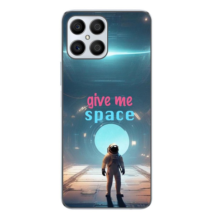 Капак, съвместим с Honor X8 Silicon Gel Tpu модел Give Me Space