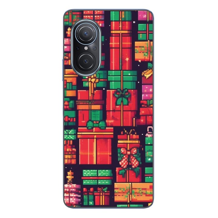 Husa compatibila cu Huawei Nova 9 SE Silicon Gel Tpu Model Pixel Art Gifts