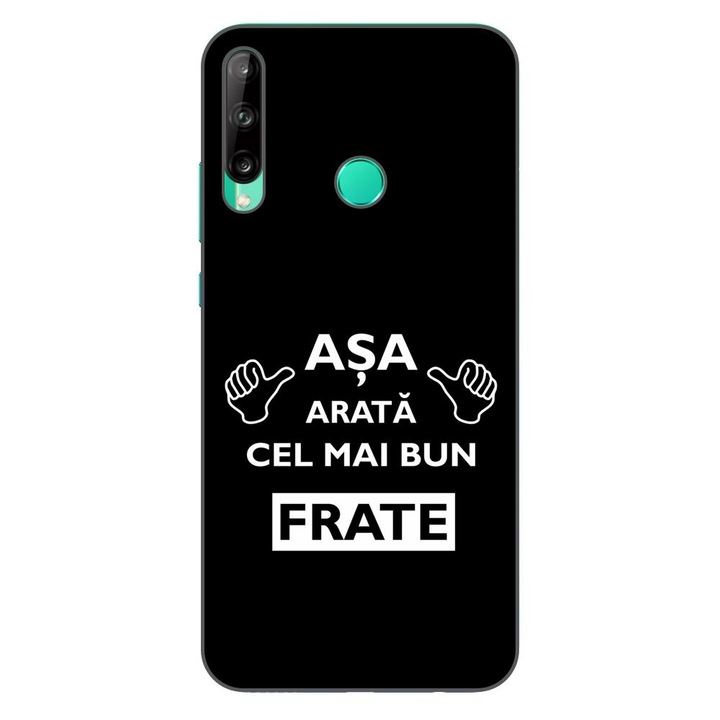 Husa compatibila cu Huawei P40 Lite E Silicon Gel Tpu Model Cel Mai Bun Frate