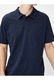 KOTON, Tricou polo uni din amestec de bumbac, Bleumarin, 2XL