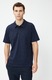 KOTON, Tricou polo uni din amestec de bumbac, Bleumarin, 2XL