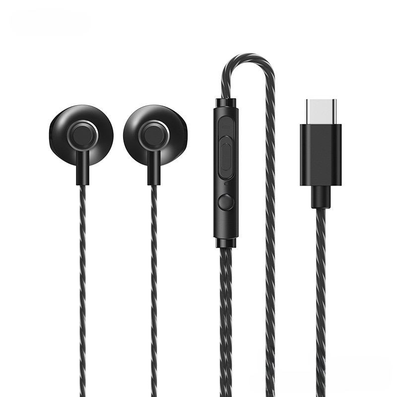 Casti cu fir, izolare zgomot, microfon incorporat, negru, 1.2m
