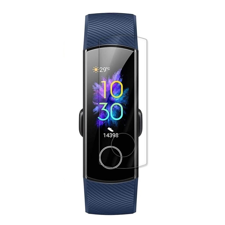 Védőfólia, Duragon, Huawei Honor Band 5 képernyővédőhöz, szilikon