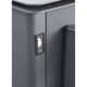 Termosemineu pe lemne, brichete si carbune Fornello B Max ER, Black, 24-26 kW, 650x520x800 mm