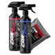 Pachet Leather, Car Hero, Leather Cleaner + Hyper Dresser + Laveta Microfibra, Solutii profesionale Detailing Auto, 500ml fiecare