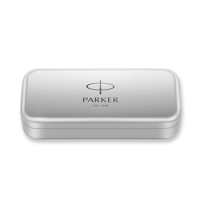 Cutie pentru instrumente de scris, Parker, metal, pentru 2 produse
