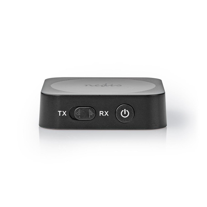 Receptor audio wireless Nedis, Bluetooth, 3.5 mm, negru