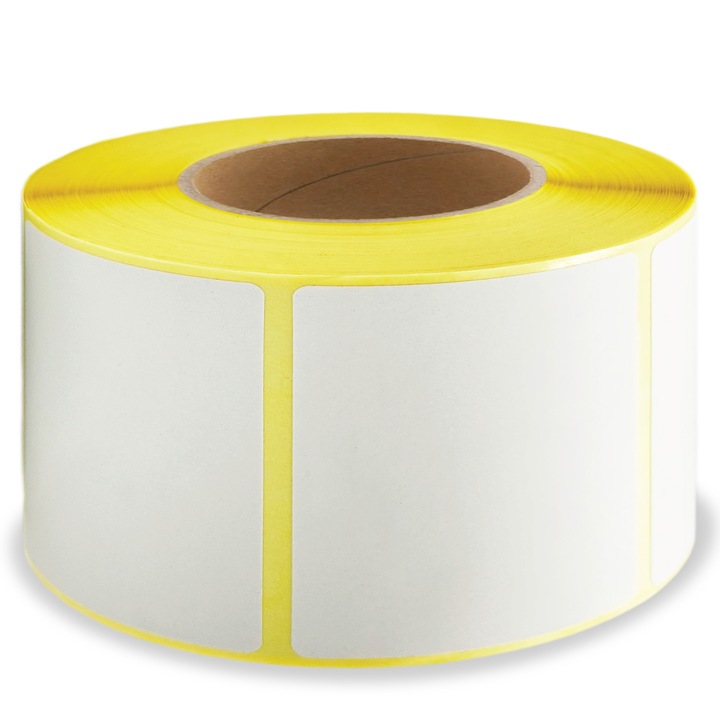 ROLTECH® termikus öntapadó címke, 40 x 46 mm, 600 címke/tekercs