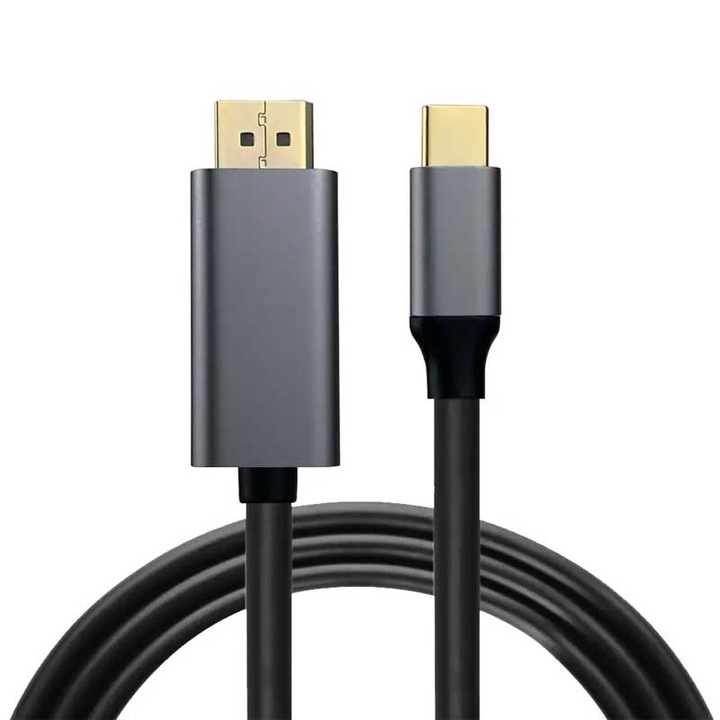 Преходен кабел от USB Type C към DisplayPort 4K, 60HZ - 1.8M