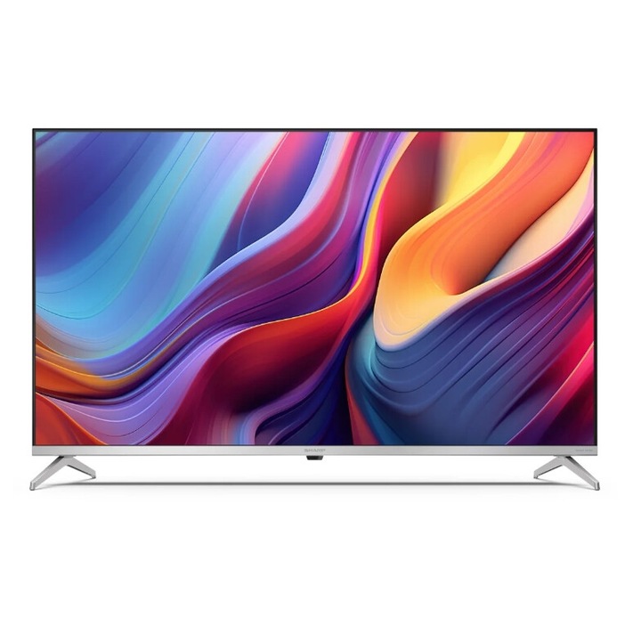 Телевизор Sharp 43GP6265E, 43" QLED Google TV, 4K Ultra HD 3840x2160 Frameless, AQUOS, DVB-T/T2/C/S/S2, Active Motion 1000, HDR10, Dolby Atmos, Dolby Vision, Google Assistant, Chromecast Built-in, HDMI 2.1 with eARC, 3.5mm Headphone jack / line 43GP6265E